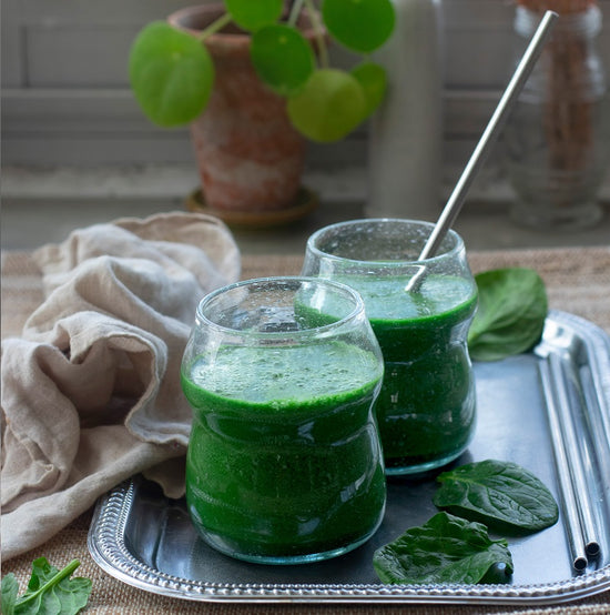 Smoothie vert avec de la gomme d'acacia Alland & Robert